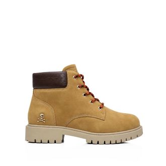 Philipp Plein Nabuk Stivali Low Flat - - Shoes - Uomo - Beige - 39 EU