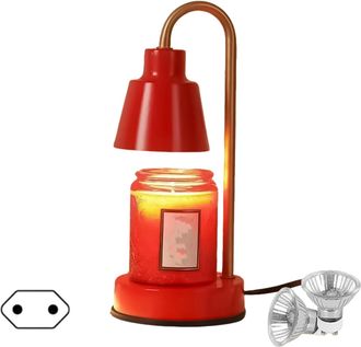 OEM Calentador De Velas Moderno De Cristal Con Pantalla De Hierro Lacado De Alta Temperatura
