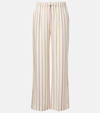 Asceno Pantaloni regular Aria a righe