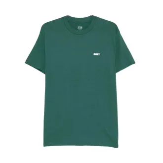 Obey T-Shirts, male, Green, Size: XL Eyes Open Classic T-Shirt