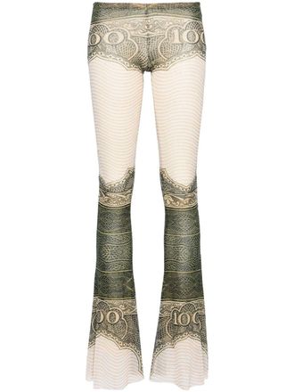 Jean Paul Gaultier Pantaloni svasati Cartouche - Toni neutri