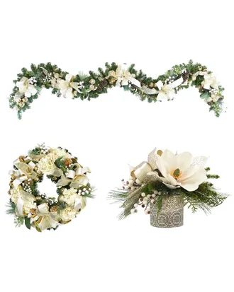 Creative Displays Inc. White & Gold Christmas Bundle
