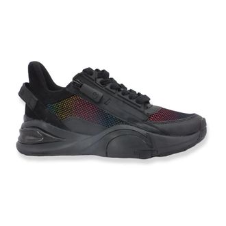 Guess Bailia2 Sneakers - Heren - Schoenen - Zwart - Maat: 35 EU Leer