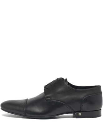 Louis Vuitton leather lace-up Derby shoes - Black