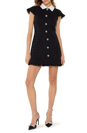 LIKELY Riello Tweed Dress in Black at Nordstrom, Size 10