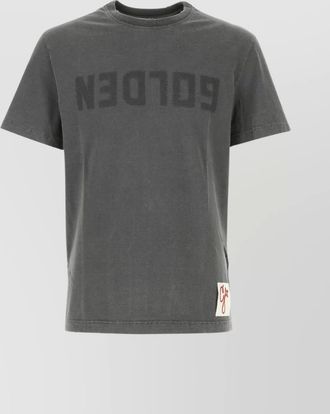 Golden Goose distressed logo cotton t-shirt