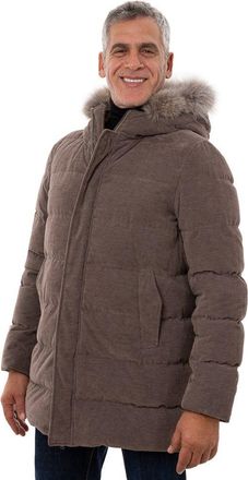 Herno Mens Brown Cotton Bomber Clothing