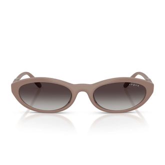 Vogue Sunglasses Vo5697 Su 32728 G Taupe Gray/Smoky Gray Women