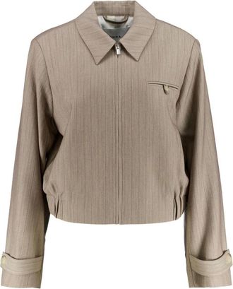 Comma Boxy Blouson - Dames - Zomerjassen - Bruin - L - Jassen