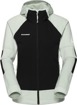 Mammut Massone ML Hooded Jacket Fleecejacke f&uuml;r Damen | schwarz/grau