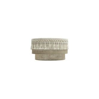 Fabrilamp Aplique De Saco Decorado Con Pasamaneria Modelo Ekaterina - Fabrilamp