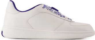 Burberry Womens Terrace Sneaker White Calfskin