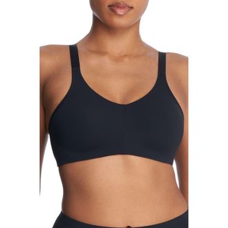 Natori Power Comfort Underwire Sports Bra in Black at Nordstrom, Size 32C