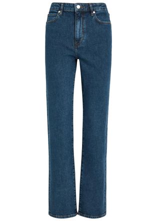 Frame Denim The Ruler Straight-leg Jeans - Dark Blue - 27 (W27 / UK8-10 / S)