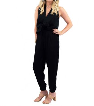 DO+BE Collection Head Over Heels Jumpsuit In Black