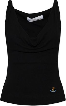 Vivienne Westwood Mujer, Camisetas, Negro, Talla: S