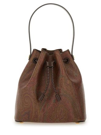 Etro Womens Bucket Bag Arnica Brown Handbags Hand
