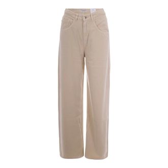 Icon Denim Los Angeles Wide Jeans, female, Beige, Size: W24 Poppy Wide Jeans
