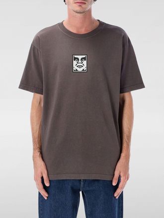Obey T-shirt in cotone con logo Obey