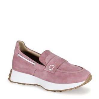Diba KISS MET Suede Slip On Sneaker Loafer in Blush at Nordstrom, Size 7.5
