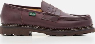 Paraboot Brown Leather Loafers