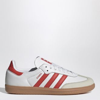 adidas Originals Sneaker bassa Samba OG bianca/rossa