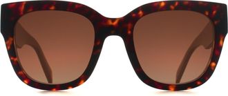 Prada Square Womens Root Tortoise Brown Gradient PRC04S - One Size