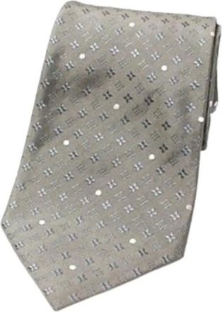 Louis Vuitton Pre-owned Scarves, male, Gray, Size: ONE SIZE Pre-owned Cravat