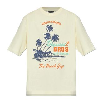 Dsquared2 Uomo, Top, Giallo, 3Xl, new