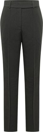 Michael Kors Pantaloni Smoking Gamba Dritta - - Trousers - Donna - Nero - XS