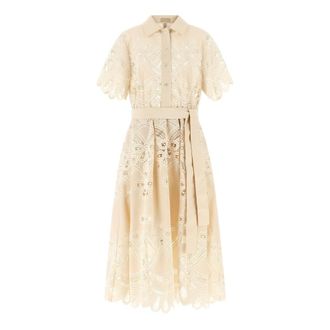 Elie Saab Dames, Jurken, Wit, Maat: M