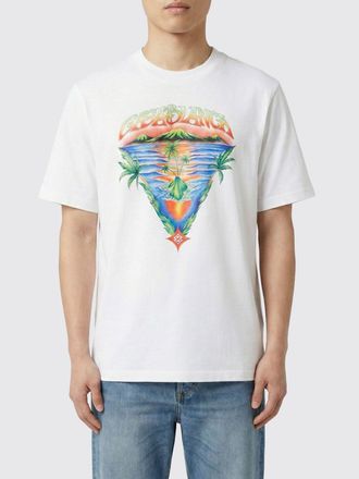 Casablanca T-shirt in cotone organico stampata Casablanca