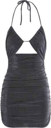 Zeynep Arcay Abito corto con cut-out - Blu