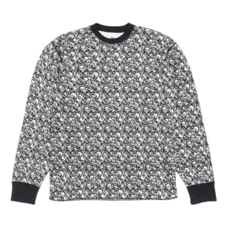 St&uuml;ssy Pigment Dyed LS Thermal Bones 1140396-BONE