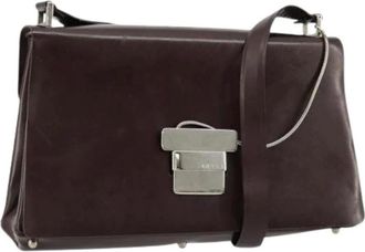 Gucci Pre-owned Shoulder Bags, female, Brown, Size: ONE SIZE Pre-owned Vintage Shoulder Bag
