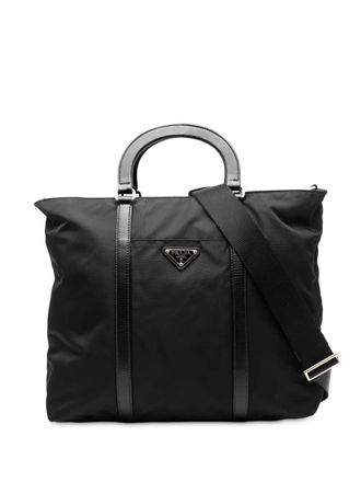 Prada 2013-2025 Tessuto satchel - Nero