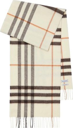 Burberry Check Cashmere Scarf