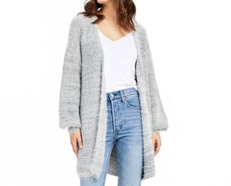 Gentle Fawn Ashworth Cardigan In Mixed Grey