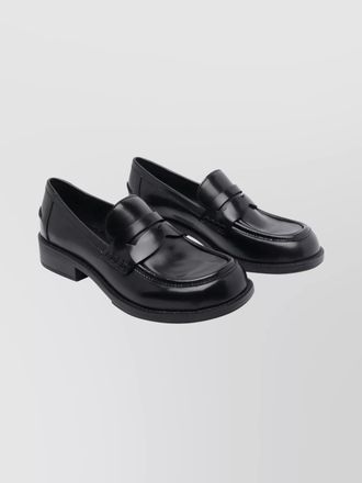 Ash leather loafers