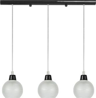 Tosel Lámpara de techo de metal color aluminio