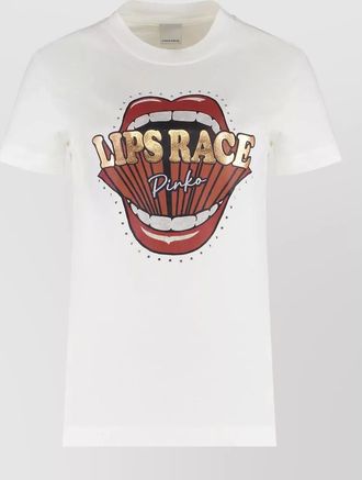 Pinko cotton printed t-shirt