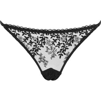 Huit Desir Lace Bikini in Black at Nordstrom, Size X-Large