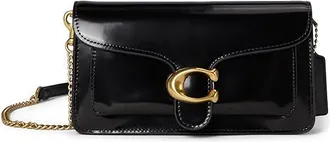 Coach Tabby Chain Clutch Womens Handbags B4/Black, Leather