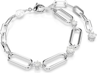 Swarovski Metalen Armband - Dames - Accessoires - Grijs - Maat: ONE Size