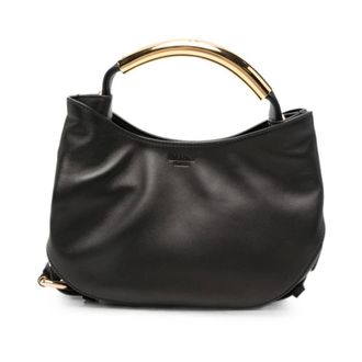 Moschino Handle Me Bag Small - Bags - Mujer - Negro - ONE SIZE