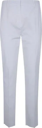 Max Mara Broeken, Dames, Grijs, M, Slim-fit Broeken