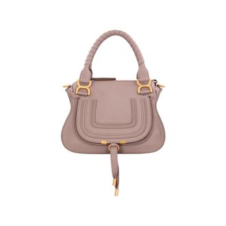 Chlo&eacute; Borsa a Mano Small Marcie - female - Chlo&eacute; - Handbags - Gray - ONE SIZE - Bags