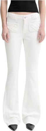 Zadig&Voltaire Dames, Jeans, Wit, Maat: W29 Katoen