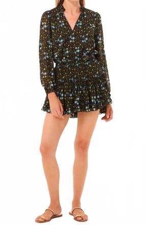 Misa Lorena Mini Dress In Morning Glory