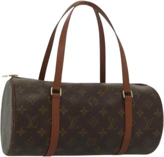 Louis Vuitton Pre-owned Handbags, female, Brown, Size: ONE SIZE Pre-owned Canvas handbags